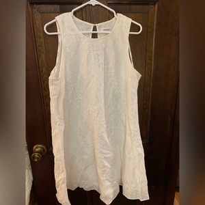 Calvin Klein White Dress